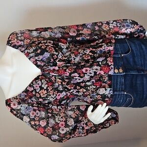 NWT Express floral blouse